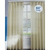 Stylehouse 2-Pack Rod-Pocket Metallic Curtain Panels, 55"x84" - Tan
