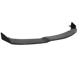 IKON MOTORSPORTS, 3PCS Front Bumper Lip Compatible with 2011-2014 Chrysler 300, 3 PCS Front Bumper Protector Body Splitter Spoiler PU Unpainted Black IKON Style