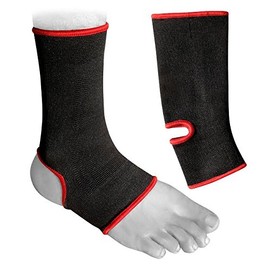 V.Sports Ankle support Elasticated Ankle protector Ankle protection Black Pair
