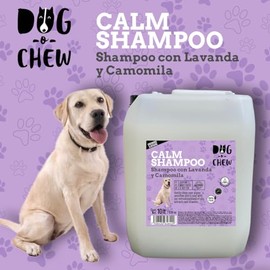 DOG-O-CHEW, Shampoo para Perro | Shampoo para Perro | Humectante |10 litros. | Estetica | Pets | Calm con Lavanda Y CAMOMILA |