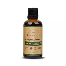 Pures 퓨어스 유기농 유칼립투스 글로불루스 에센셜오일50ml Pureus Organic Eucalyptus Globulus Essential Oil 50ml