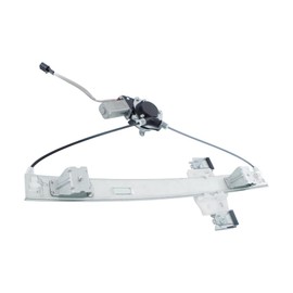 KarParts360 For Ford F-150 2004-2014 Window Regulators Rear, Driver and Passenger Side | Pair | Power | Includes Motor | Replacement For FO1550127, FO1551127 | AL3Z1827000A, AL3Z1827001A