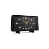 NEWGATE 'Wideboy' retro inspired rectangular alarm clock in a matt