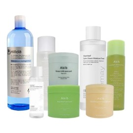 Aviv Abib Houttuynia cordata calming toner skin booster, choose 1, Abib glutathione blemish pad, 60 sheets / Abib 어성초 카밍 토너 스킨 부스터 택1 아비브 글루타치온좀 잡티패드 60매