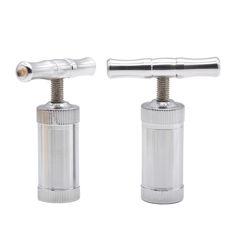 Mini Aluminum Alloy Spice Compression Tool Portable Single Handle Pollen