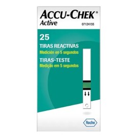 Tiras Reactivas 25 Accu Check Active