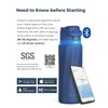 WATERH Smart Water Bottle with Reminder to Drink Water, 24oz