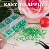 5000PCS Resin Rhinestones with Tweezers for Crafting, 2/3/4/5/6mm Flatback Jelly