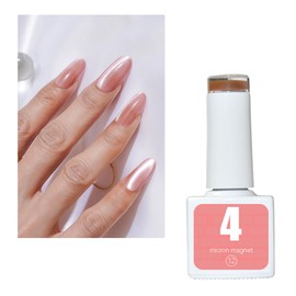 4 Micron Ultra Fine Magnetic Nail Fineness Over 5 Microns, Like Pearl, Popular, Self-Gel Nails, Easy and Cute, (4 Micron Bottle [12], 0.2 oz (5 g)