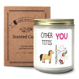 CIOJUNE Titi Gifts - Aunt Auntie Gifts, Aunt Mothers Day Gifts, Aunt Gifts from Niece Nephew, Gifts for Aunt, Best Aunt Gifts, Funny Other Titis and You Cedar Scented Candles, Aunt Candles