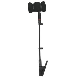 Perfeclan Saxophon-Mikrofon-Clip, Mikrofonhalter, Stabiler Mikrofonständer, Instrumenten-Mikrofonklemme für Musiker, Bühnenauftritt