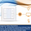 Vesternet Z-Wave 4 Button Smart Wall Controller | Trigger Up