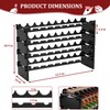 Domax Wine Rack Freestanding Floor - 36 Bottle Wooden Stackable