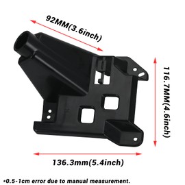 1 Pair of Tail Light Brackets Fit for Jeep Wrangler JL 2018 2019 2020 2021 2022 2023 2024 Rear TailLight mounts Kits