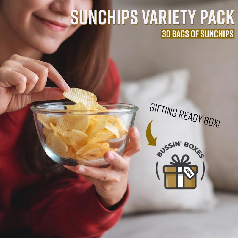 SunChips Variety Pack - Multi-Grain Snack Bag Healthy Snack Assortment