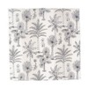 Caspari Southern Palms Flax & White Luncheon Napkins - 20