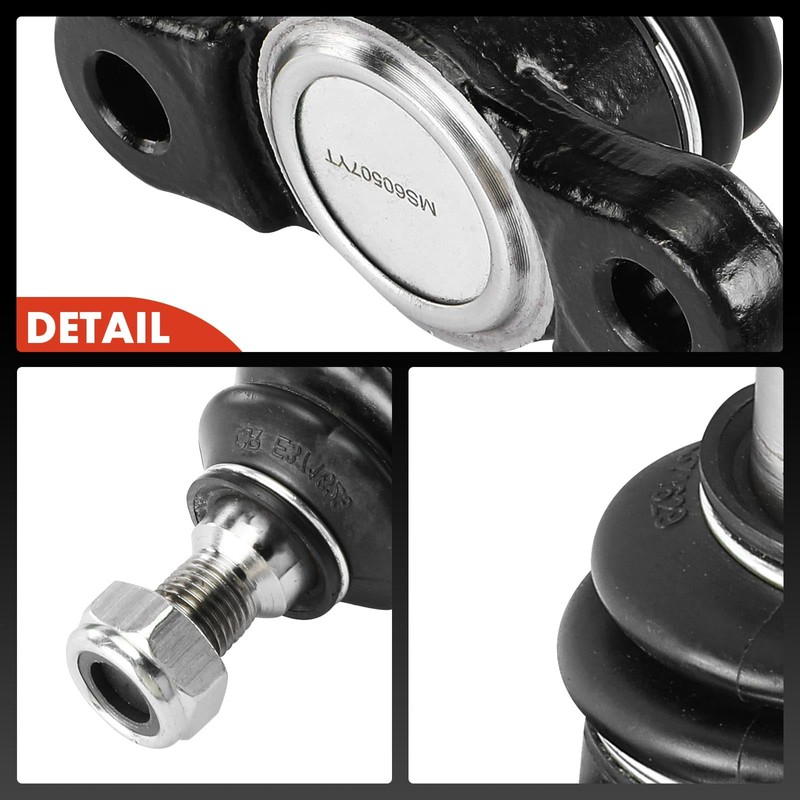 A-Premium 2 x Front Lower Ball Joint, Compatible with Honda