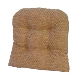 Klear Vu Raindrop Universal No Slip Dining Chair pad, Set of 2 Cushions, 15"X 15", Natural 2 Count