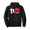 Weighted Calisthenics Dip Station Plates 1-RM Pullover Hoodie, black
