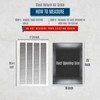 Fits 16x25 Duct Opening | Steel Return Air Grille by