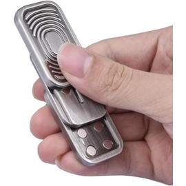 B-Qtech Metal Fidget Slider Toys, Magnetic ADHD Push Slider Fidget Toys, Stress Relief for Adults Teens Kids