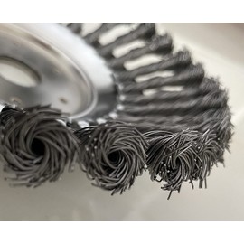 XIXIMENG 8 inch Steel Unbreakable Wired Trimmer Blade kit Eater Wire Brush kit, with Eater Blade Adapter Kit, for String Trimmers