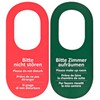 50 Stück Türschild Hotel Bitte nicht stören - Zimmer aufräumen