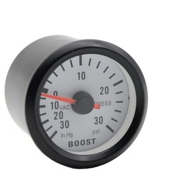 ESUPPORT Car 2" 52mm Turbo Boost Gauge Psi Pointer Blue LED