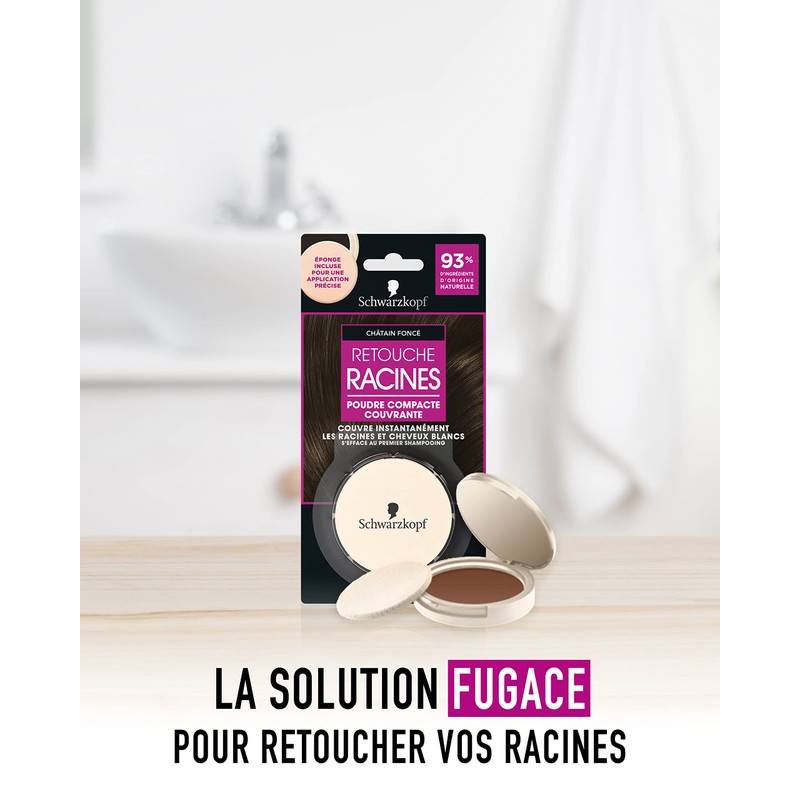 Schwarzkopf Root Repair Compact Powder for Covering - Includes Sponge