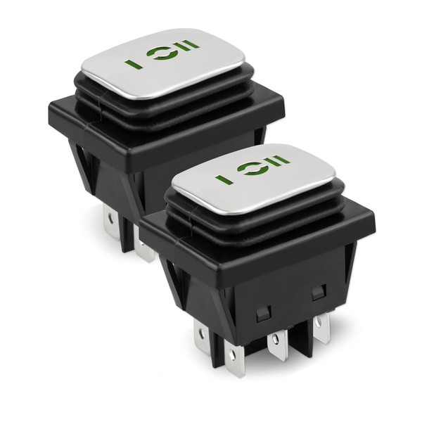 2pcs 30A 125V/250V AC Large Current Rocker Switch – ON/Off