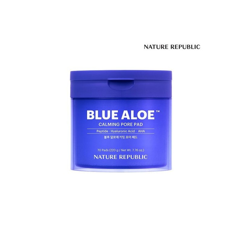 Nature Republic Blue Aloe Calming Pore Pad 1340302 Single Option