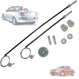 Twowinds Left Rear Window Repair Kit 7700834394 Megane II Coupe Cabriolet
