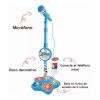 MARZSEFLO Infantil Karaoke Micrófono Juguete Con Base Bocina Luces