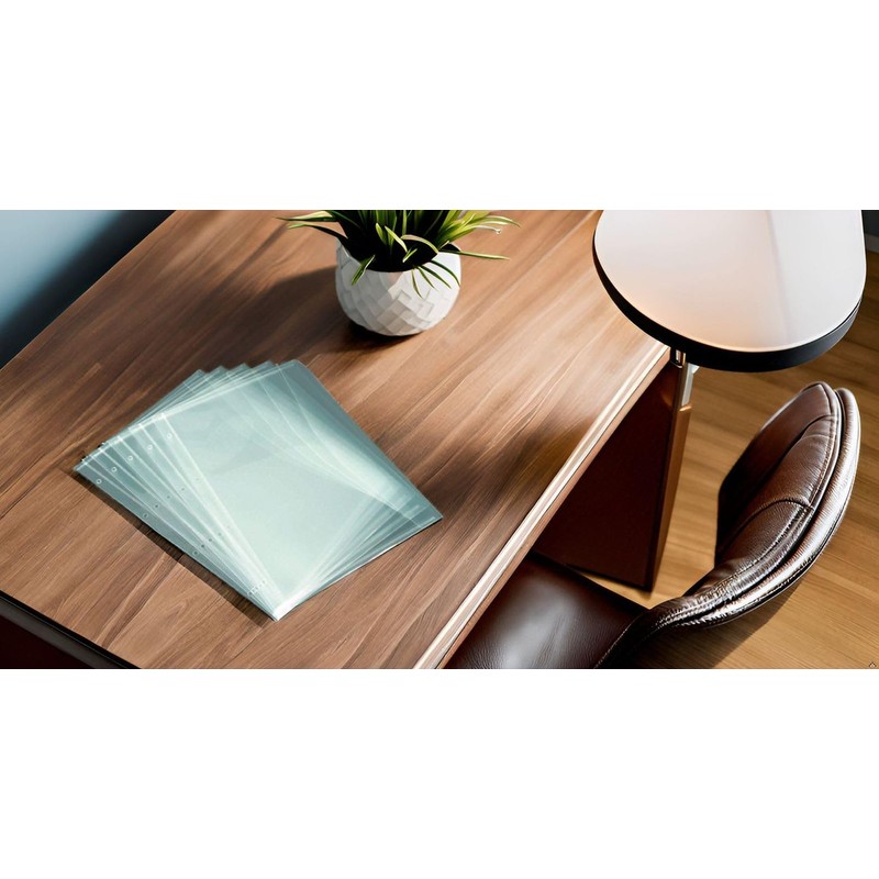 Alassio 1002-1 Document Sleeves A4 with 4 Holes Transparent (Pack