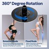 VIVOHOME 45mm Portable Spinning Dance Stripping Pole for Home Fitness