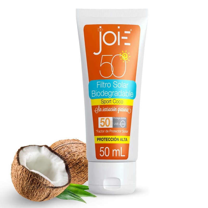 Be Joie50 Bloqueador Solar Facial SPF50 Protección UVA UVB