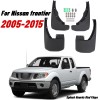 vool2807 4Pcs Splash Guards Mud Flaps for Nissan Frontier 2005-2015