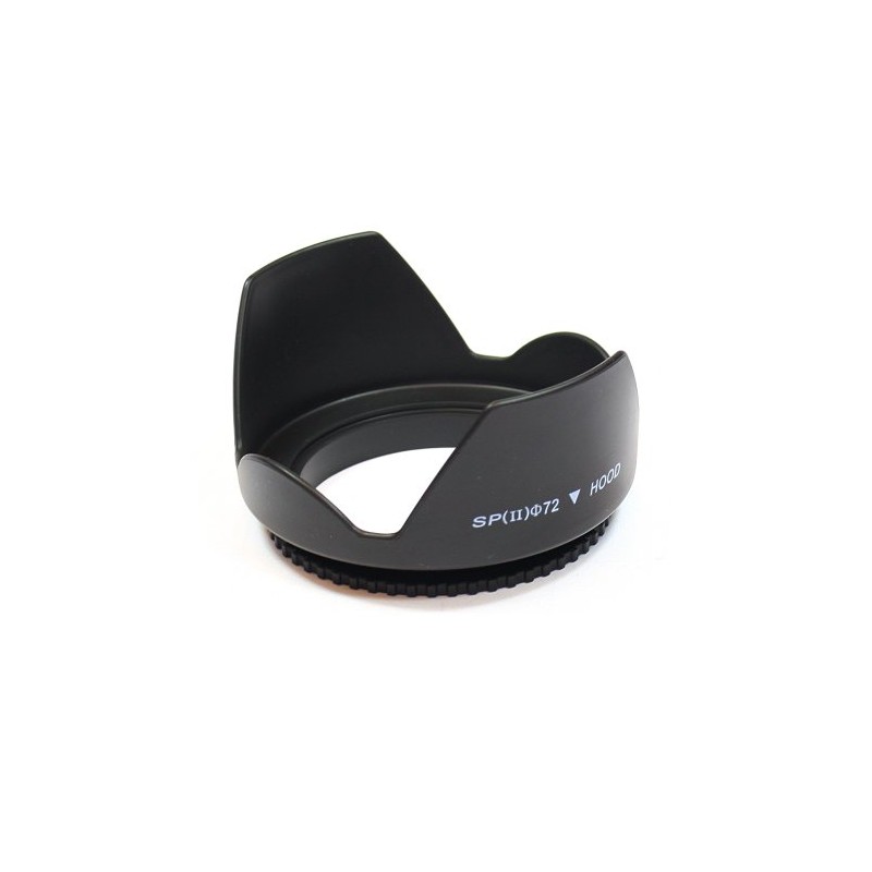 CELLONIC® Ø 72mm Lens Hood Compatible for Ø 72mm Plastic