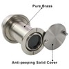 Earl Diamond - Peep Holes for Door, Solid Brass 220-Degree