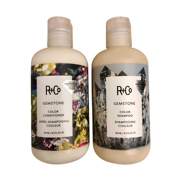 R+Co Gemstone Color Shampoo & Conditioner Set 8.45 OZ Each