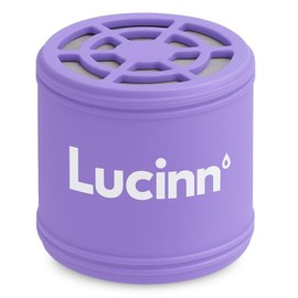 Lucinn Pro Filtered Showerhead Replacement Cartridge – Compatible with Lucinn Pro Filtered Shower Head – Reduces Chlorine, Heavy Metals & Impurities for Softer Skin & Smoother Hair