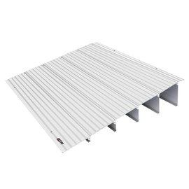 BEJONI Threshold Ramp, 5" Rise Adjustable Aluminum Entry Ramp for Wheelchairs, 800LBS Capacity, Portable Door Threshold Ramp for Home Doorways, Scooters, Power Chairs