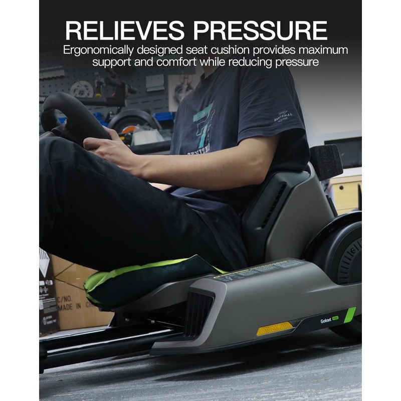 stio Gokart Cushion Comfortable Backrest Seat Compatible with Segway Ninebot
