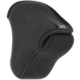 Impulsfoto JJC Camera Protective Case Made of High-Quality and Elastic Neoprene Suitable for DSLR Cameras 125 x 73 x 130 mm, black, Sporty