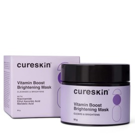 Cureskin Vitamin Boost Face Mask | D Tan Pack for Tan Removal, 50 g (Pack of 1)