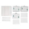 Wireless Light Switch Kit 3 Gang Self Powered Remote Wall