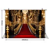 Red Carpet Backdrop 10x8ft Luxurious European Palace Backdrop