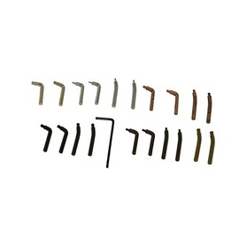 Lisle 49460 Snap Ring Pliers Tip Set - 10 Pair