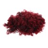 Healvian Women Ponytail Drawstring Wig with Afro Curly Hairpiece for