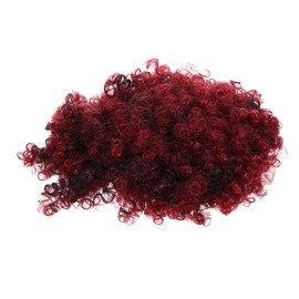 Healvian Women Ponytail Drawstring Wig with Afro Curly Hairpiece for Creative Costume for Parties and Special Events